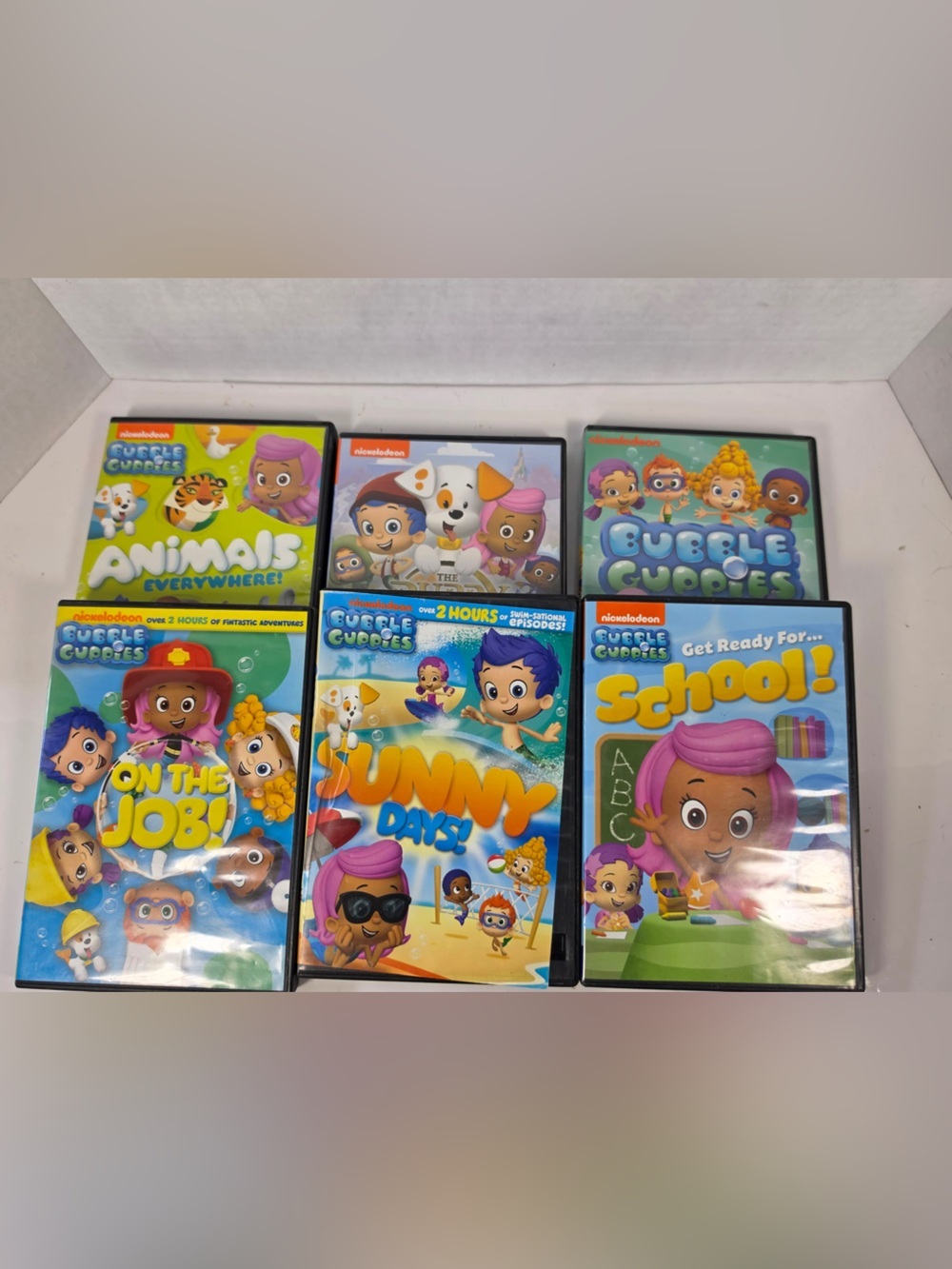 Bubble Guppies DVD Lot of 6